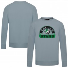 Dallas Stars Levelwear Gray Mandate Banner Arch Pullover