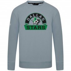 Dallas Stars Levelwear Gray Mandate Banner Arch Pullover