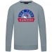 New York Rangers Levelwear Gray Mandate Banner Arch Pullover