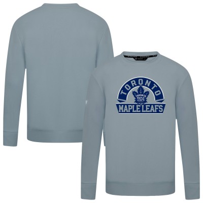 Toronto Maple Leafs Levelwear Gray Mandate Banner Arch Pullover