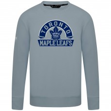 Toronto Maple Leafs Levelwear Gray Mandate Banner Arch Pullover