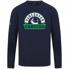Vancouver Canucks Levelwear Blue Mandate Banner Arch Pullover