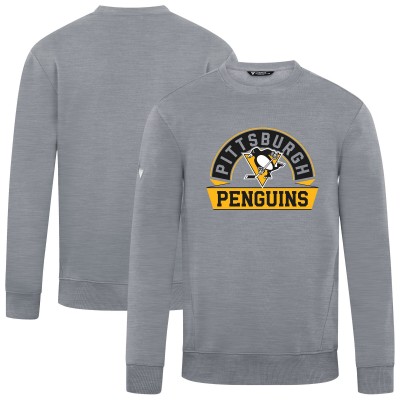 Кофта Pittsburgh Penguins Levelwear Gray Zane Banner Arch