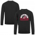 Carolina Hurricanes Levelwear Black Zane Banner Arch Pullover Sweatshirt