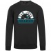 San Jose Sharks Levelwear Black Zane Banner Arch Pullover Sweatshirt