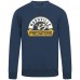 Nashville Predators Levelwear Navy Zane Banner Arch Pullover Sweatshirt