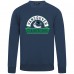 Vancouver Canucks Levelwear Navy Zane Banner Arch Pullover Sweatshirt