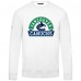 Vancouver Canucks Levelwear White Zane Banner Arch Pullover Sweatshirt
