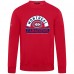 Montreal Canadiens Levelwear Red Zane Banner Arch Pullover Sweatshirt