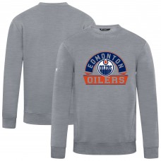 Кофта Edmonton Oilers Levelwear Gray Zane Banner Arch