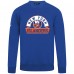 New York Islanders Levelwear Royal Zane Banner Arch Pullover Sweatshirt