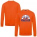 New York Islanders Levelwear Orange Zane Banner Arch Pullover Sweatshirt