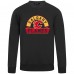 Calgary Flames Levelwear Black Zane Banner Arch Pullover Sweatshirt