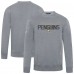 Pittsburgh Penguins Levelwear Gray Zane Carve Pullover Sweatshirt