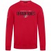 Carolina Hurricanes Levelwear Red Zane Carve Pullover Sweatshirt