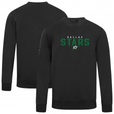 Dallas Stars Levelwear Black Zane Carve Pullover Sweatshirt