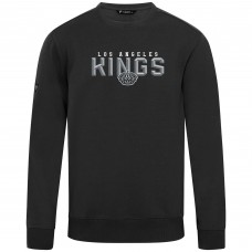 Los Angeles Kings Levelwear Black Zane Carve Pullover Sweatshirt