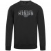 Los Angeles Kings Levelwear Black Zane Carve Pullover Sweatshirt
