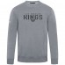 Los Angeles Kings Levelwear Gray Zane Carve Pullover Sweatshirt