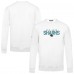 San Jose Sharks Levelwear White Zane Carve Pullover Sweatshirt San Jose Sharks Levelwear White Zane Carve Pullover Sweatshirt