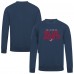 Columbus Blue Jackets Levelwear Navy Zane Carve Pullover Sweatshirt