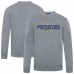 Nashville Predators Levelwear Gray Zane Carve Pullover Sweatshirt