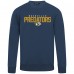 Nashville Predators Levelwear Navy Zane Carve Pullover Sweatshirt