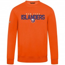 New York Islanders Levelwear Orange Zane Carve Pullover Sweatshirt