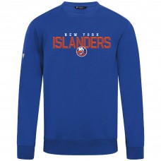 New York Islanders Levelwear Royal Zane Carve Pullover Sweatshirt