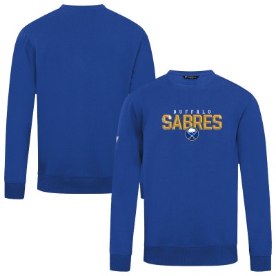 Buffalo Sabres Levelwear Royal Zane Carve Pullover Sweatshirt