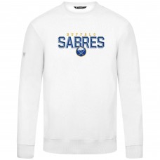 Buffalo Sabres Levelwear White Zane Carve Pullover Sweatshirt Buffalo Sabres Levelwear White Zane Carve Pullover Sweatshirt