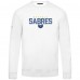 Buffalo Sabres Levelwear White Zane Carve Pullover Sweatshirt