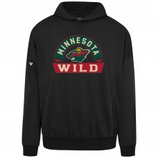 Толстовка Minnesota Wild Levelwear Black Contact Banner Arch