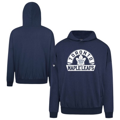 Толстовка Toronto Maple Leafs Levelwear Navy Contact Banner Arch