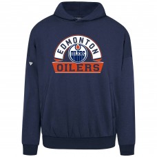 Толстовка Edmonton Oilers Levelwear Navy Contact Banner Arch