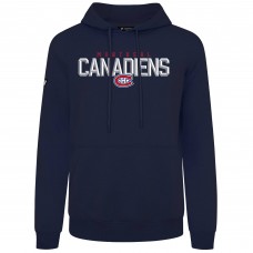 Толстовка Montreal Canadiens Levelwear Navy Podium Carve