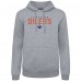 Толстовка Edmonton Oilers Levelwear Gray Podium Carve