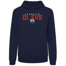 Толстовка Edmonton Oilers Levelwear Navy Podium Carve