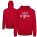 Detroit Red Wings Levelwear Red Podium Carve Pullover Hoodie