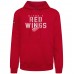 Detroit Red Wings Levelwear Red Podium Carve Pullover Hoodie