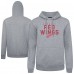 Detroit Red Wings Levelwear Gray Podium Carve Pullover Hoodie