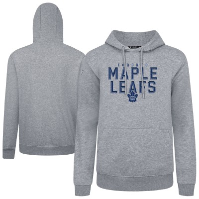Толстовка Toronto Maple Leafs Levelwear Gray Podium Carve