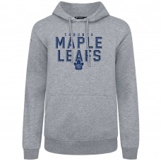 Толстовка Toronto Maple Leafs Levelwear Gray Podium Carve