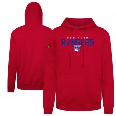 Толстовка New York Rangers Levelwear Red Podium Carve Толстовка New York Rangers Levelwear Red Podium Carve