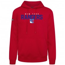 Толстовка New York Rangers Levelwear Red Podium Carve