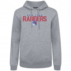 Толстовка New York Rangers Levelwear Gray Podium Carve Толстовка New York Rangers Levelwear Gray Podium Carve