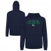 Vancouver Canucks Levelwear Navy Podium Carve Pullover Hoodie