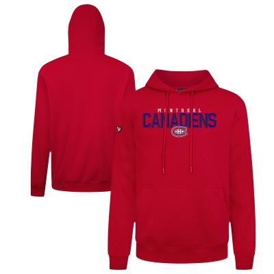 Толстовка Montreal Canadiens Levelwear Red Podium Carve