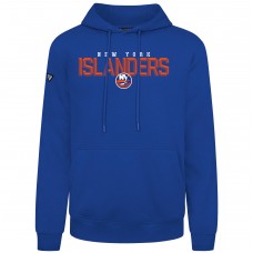 New York Islanders Levelwear Royal Podium Carve Pullover Hoodie