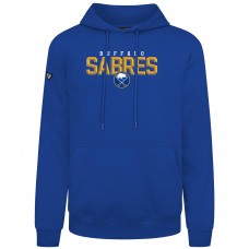 Buffalo Sabres Levelwear Royal Podium Carve Pullover Hoodie